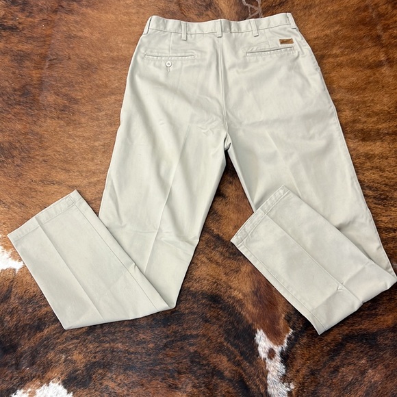 Wrangler Riata Dress Pants Khaki Color 34X34 - Picture 5 of 8